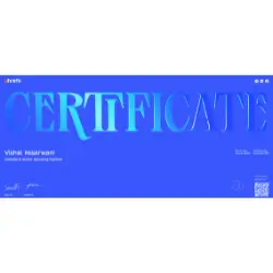 Ahrefs Marketing Platform certificate for SEO strategy and website analysis