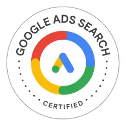 Google Ads Search Certification Badge