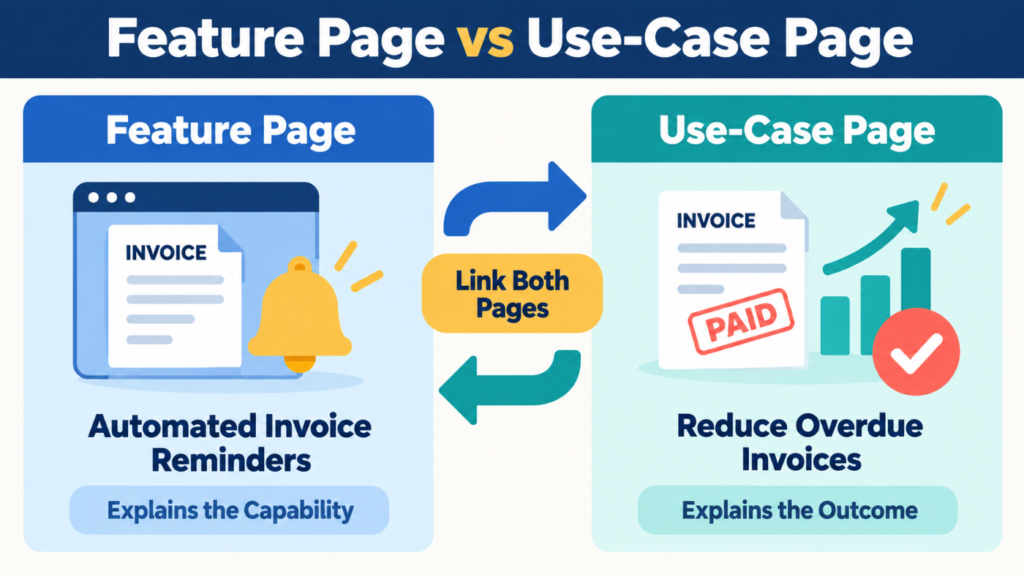 Connect the Feature With Relevant Use Cases